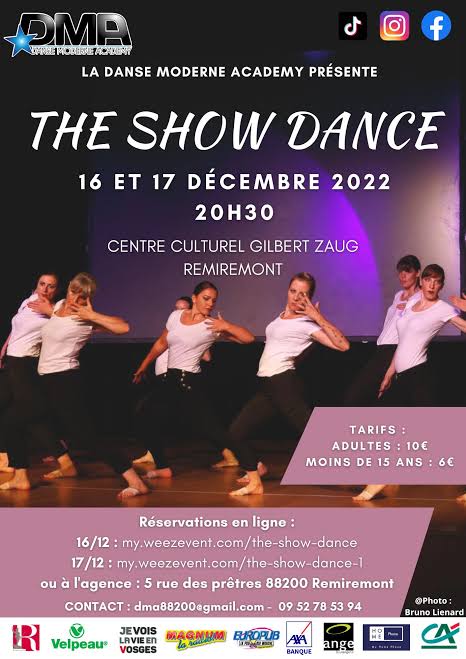 Affiche DMA The Show Dance 2022