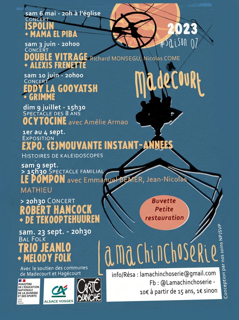Affiche Machinchoserie 2023