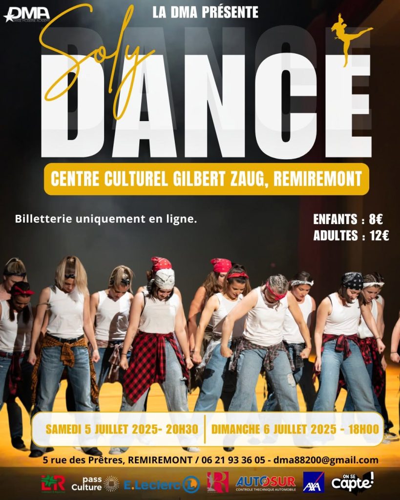 Affiche DMA Sol Y Dance 2025