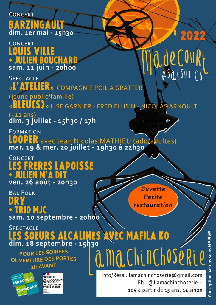 Affiche Machinchoserie 2022