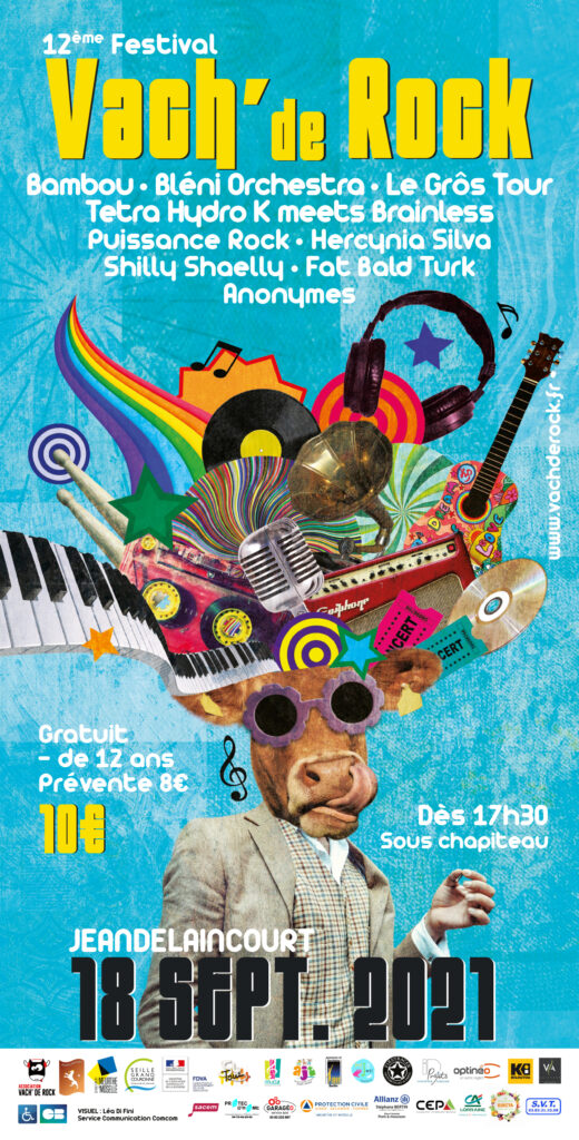 Affiche Vach de Rock 2021