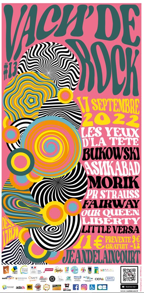 Affiche Vach de Rock 2022