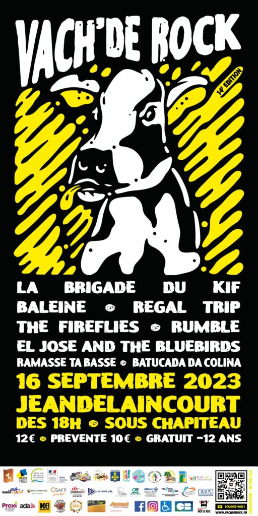 Affiche Vach de Rock 2023